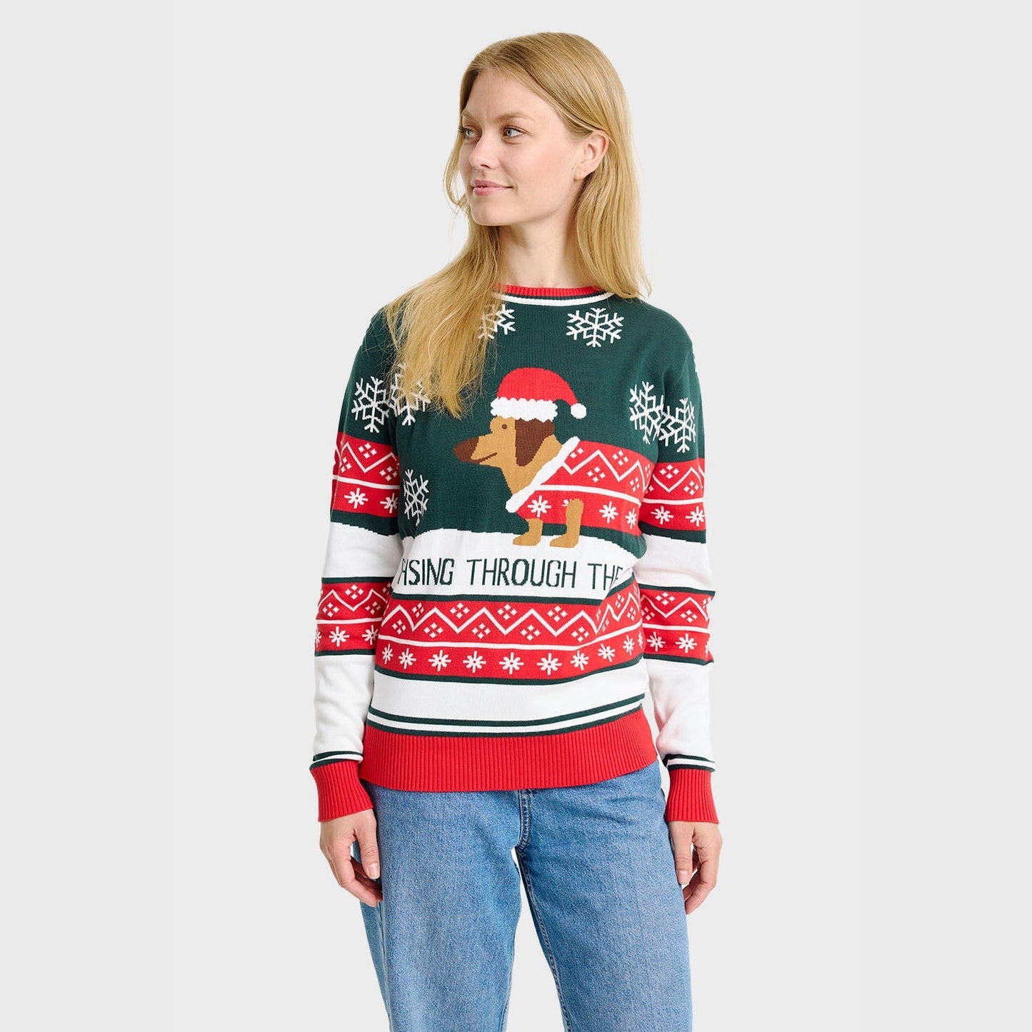 Velina Moda | Dashing Around Christmas Sweater Women's