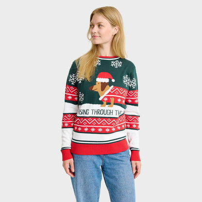 Velina Moda | Dashing Around Christmas Sweater Women's
