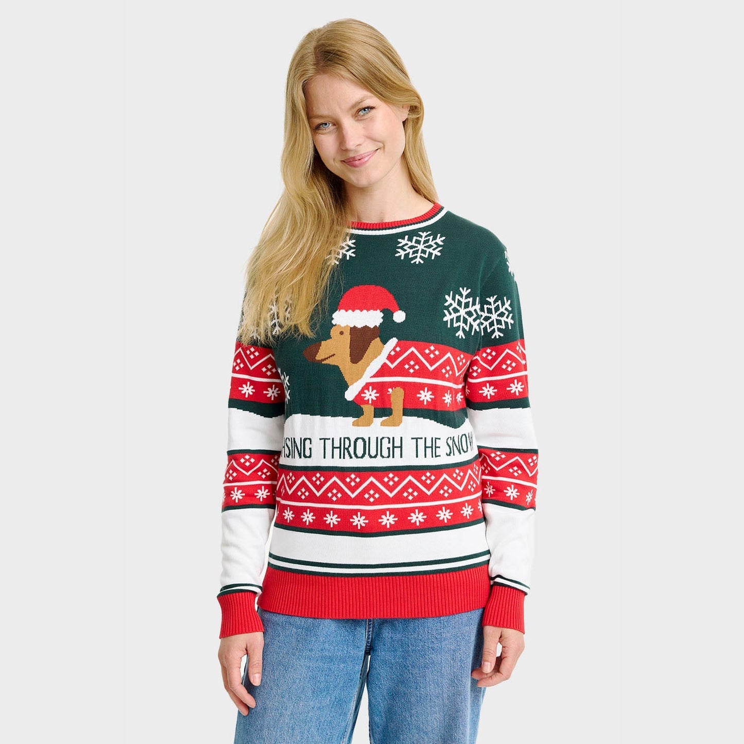 Velina Moda | Dashing Around Christmas Sweater Women's