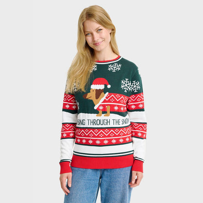 Velina Moda | Dashing Around Christmas Sweater Women's