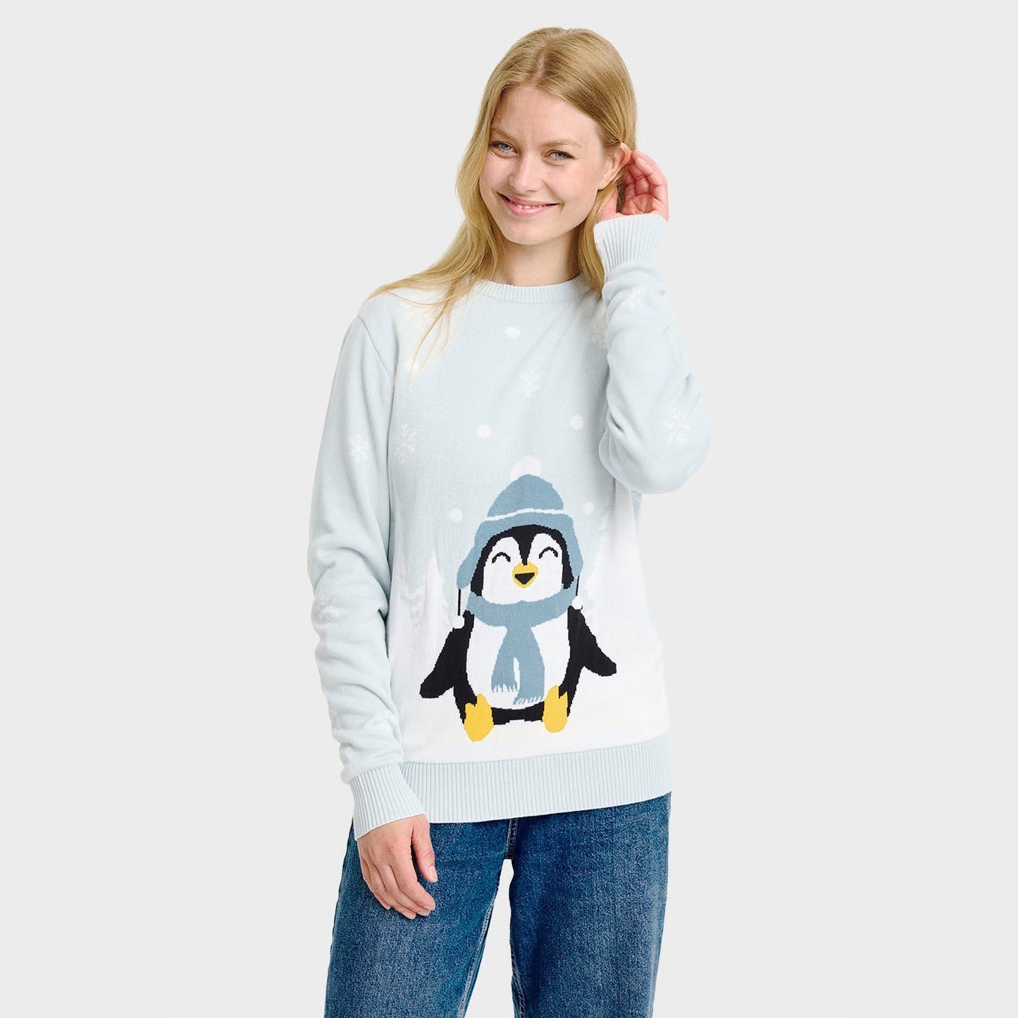 Velina Moda | The cute Penguin Christmas Sweater Women's