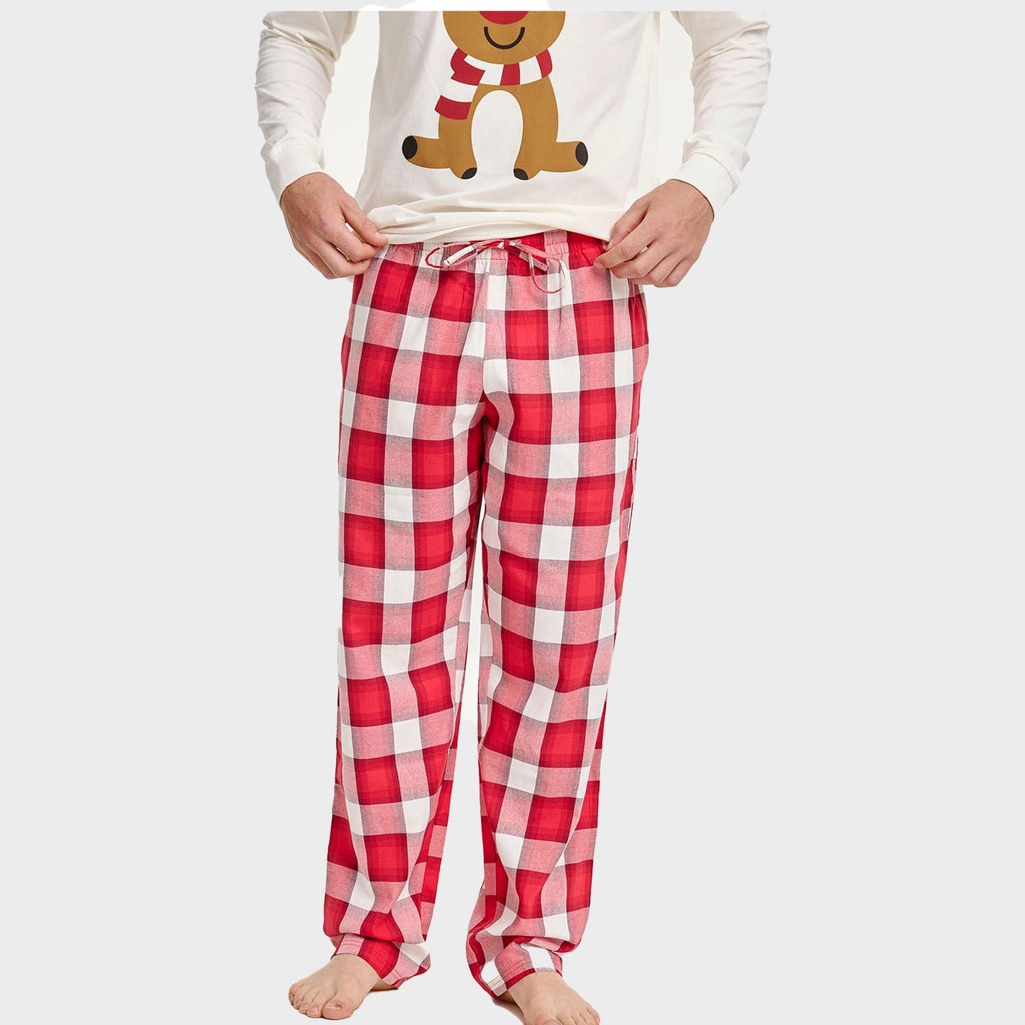 Velina Moda | Flannel Christmas pants Men's