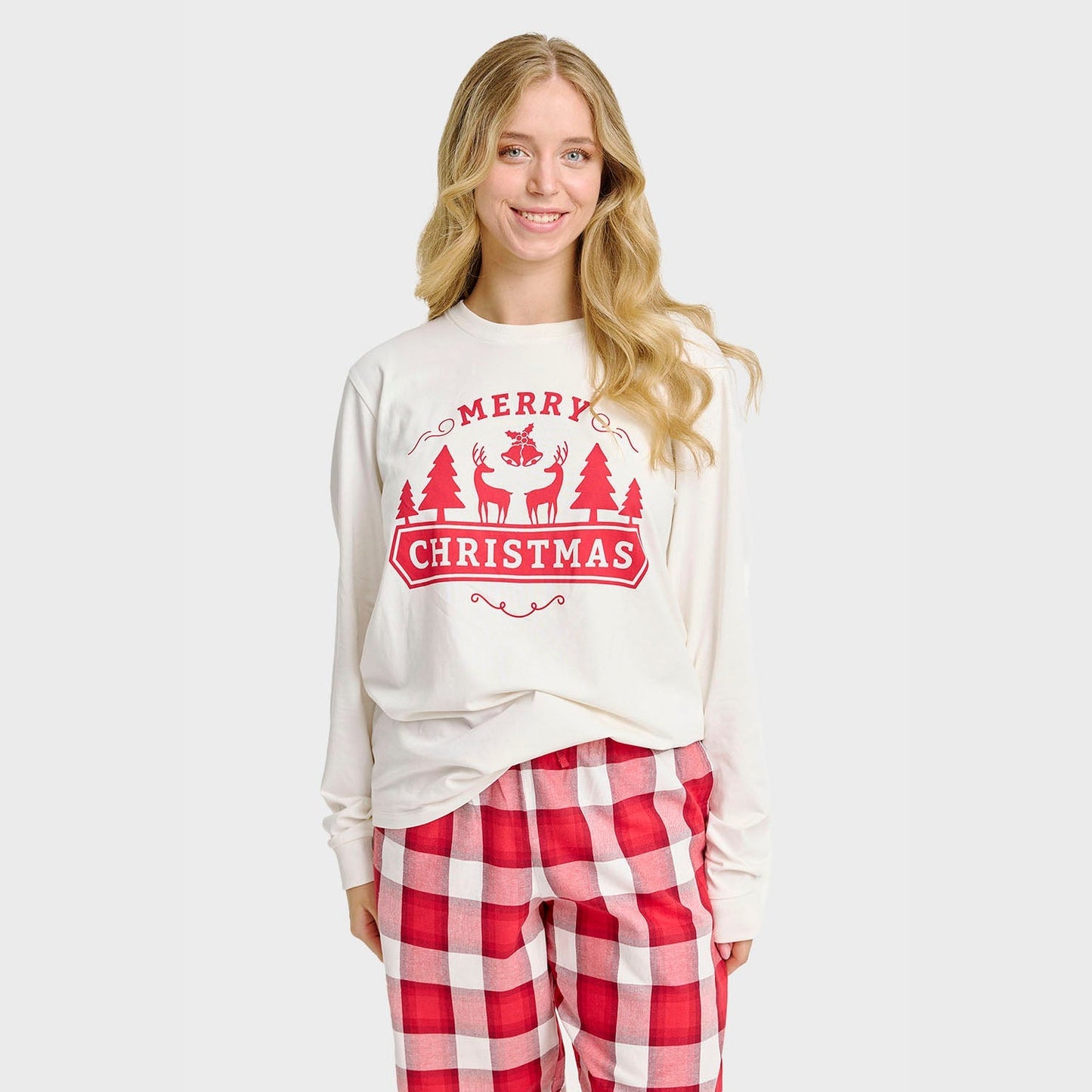 Velina Moda | The cheerful Christmas pajama top Women