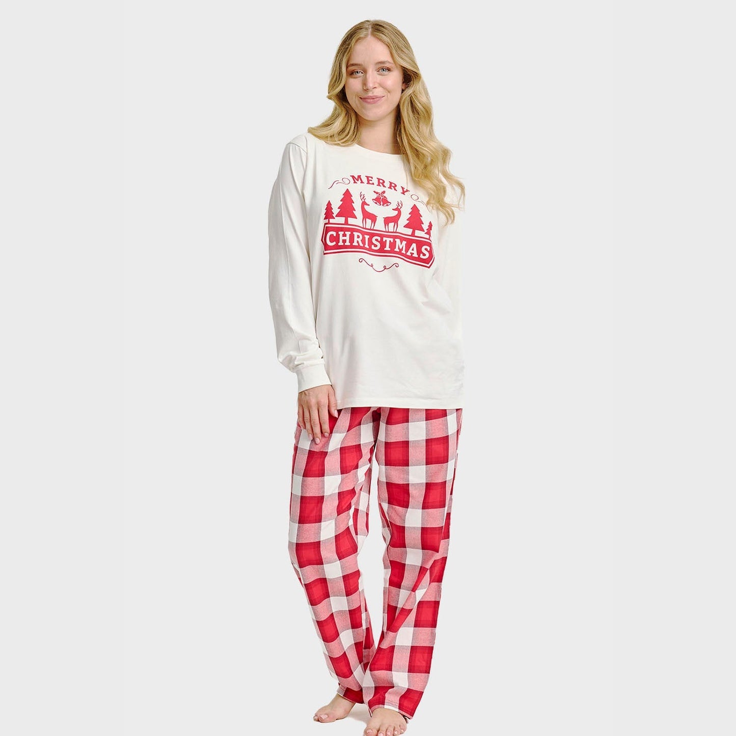 Velina Moda | The cheerful Christmas pajama top Women