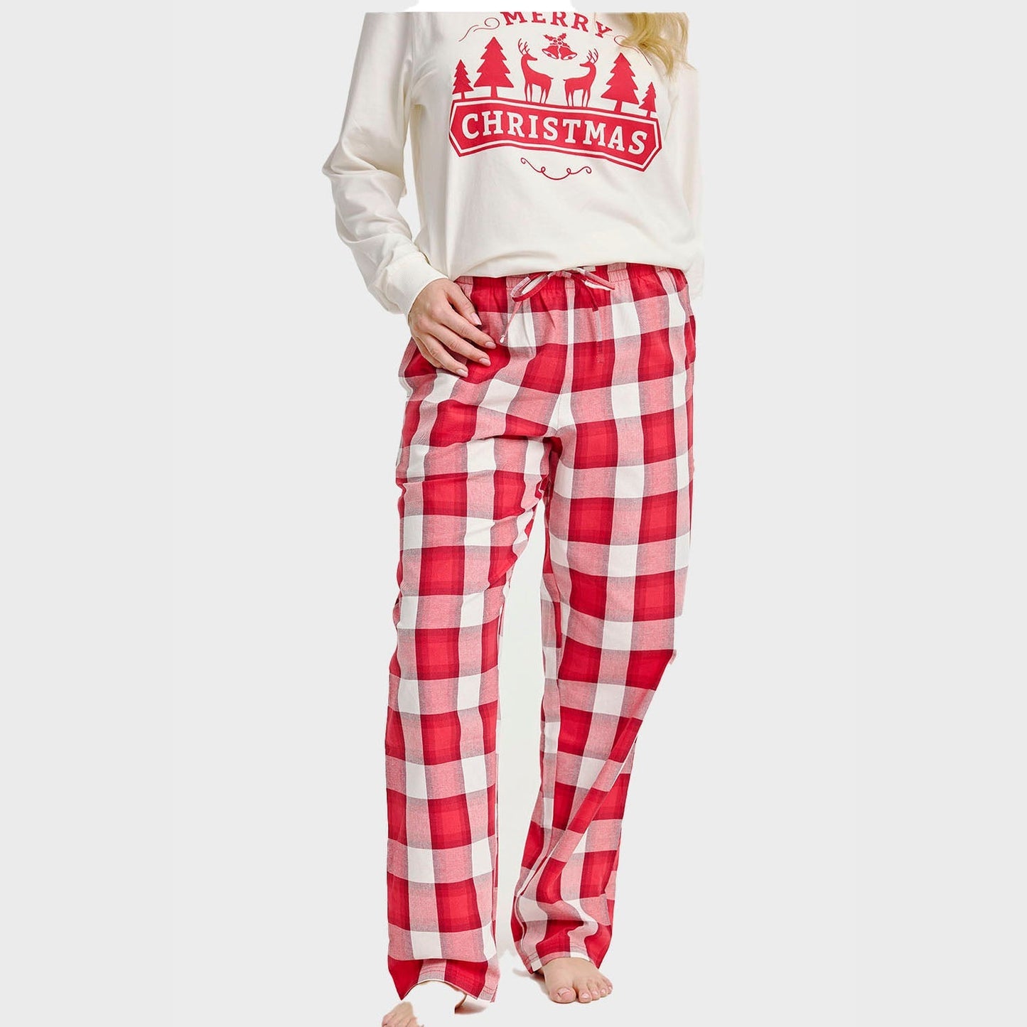 Velina Moda | The cheerful Christmas pajama top Women