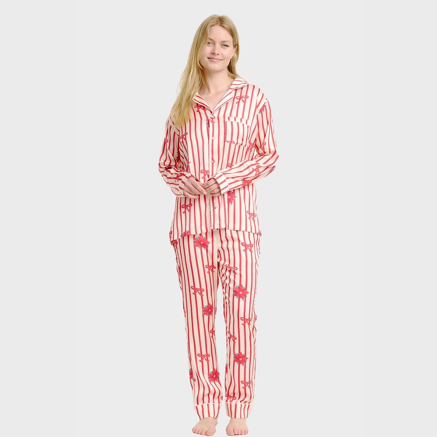 Velina Moda | Satin Pajamas Ladies