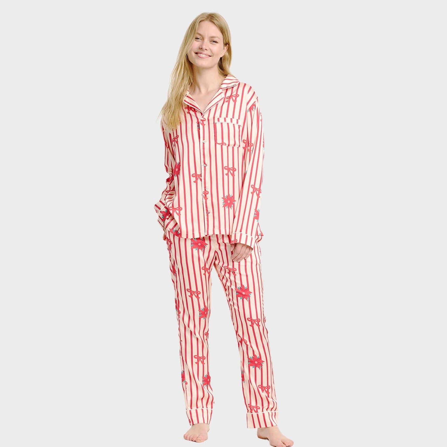 Velina Moda | Satin Pajamas Ladies