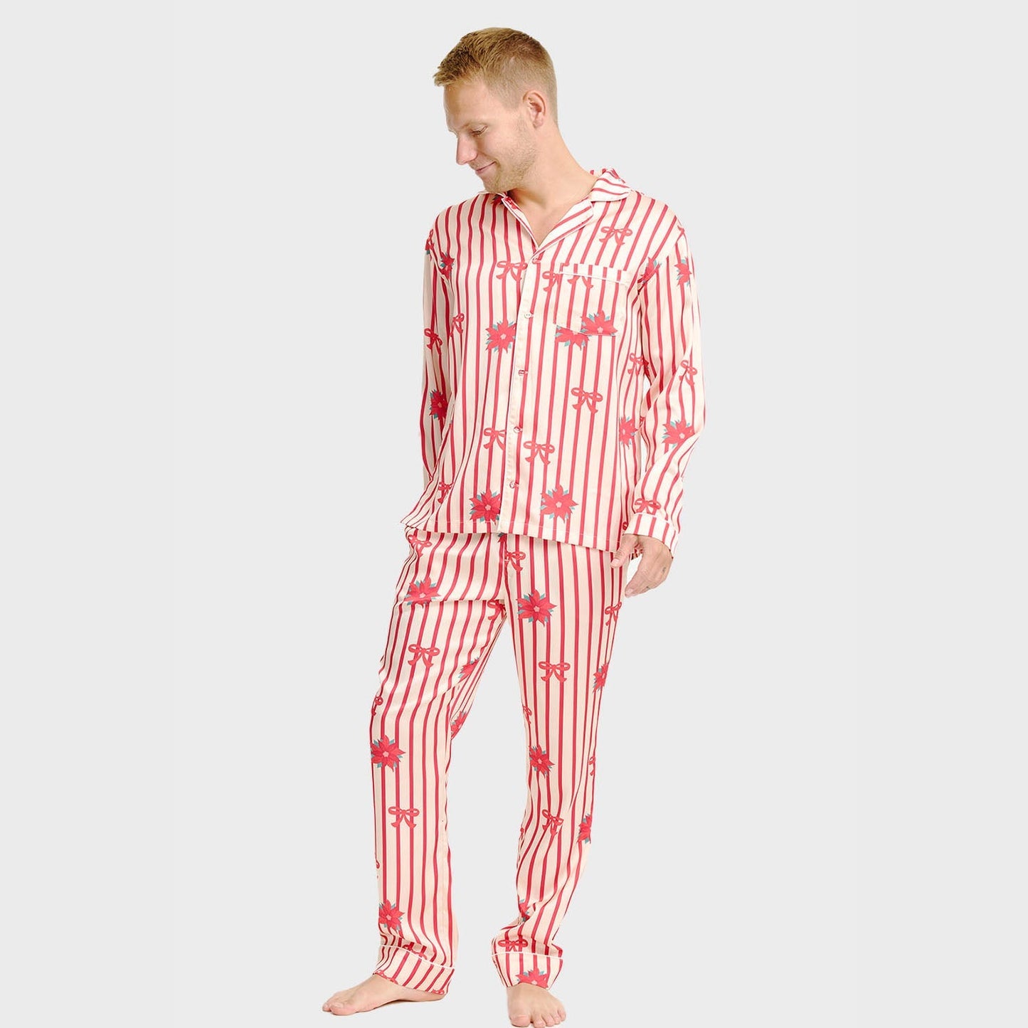 Velina Moda | Satin Pajamas Men