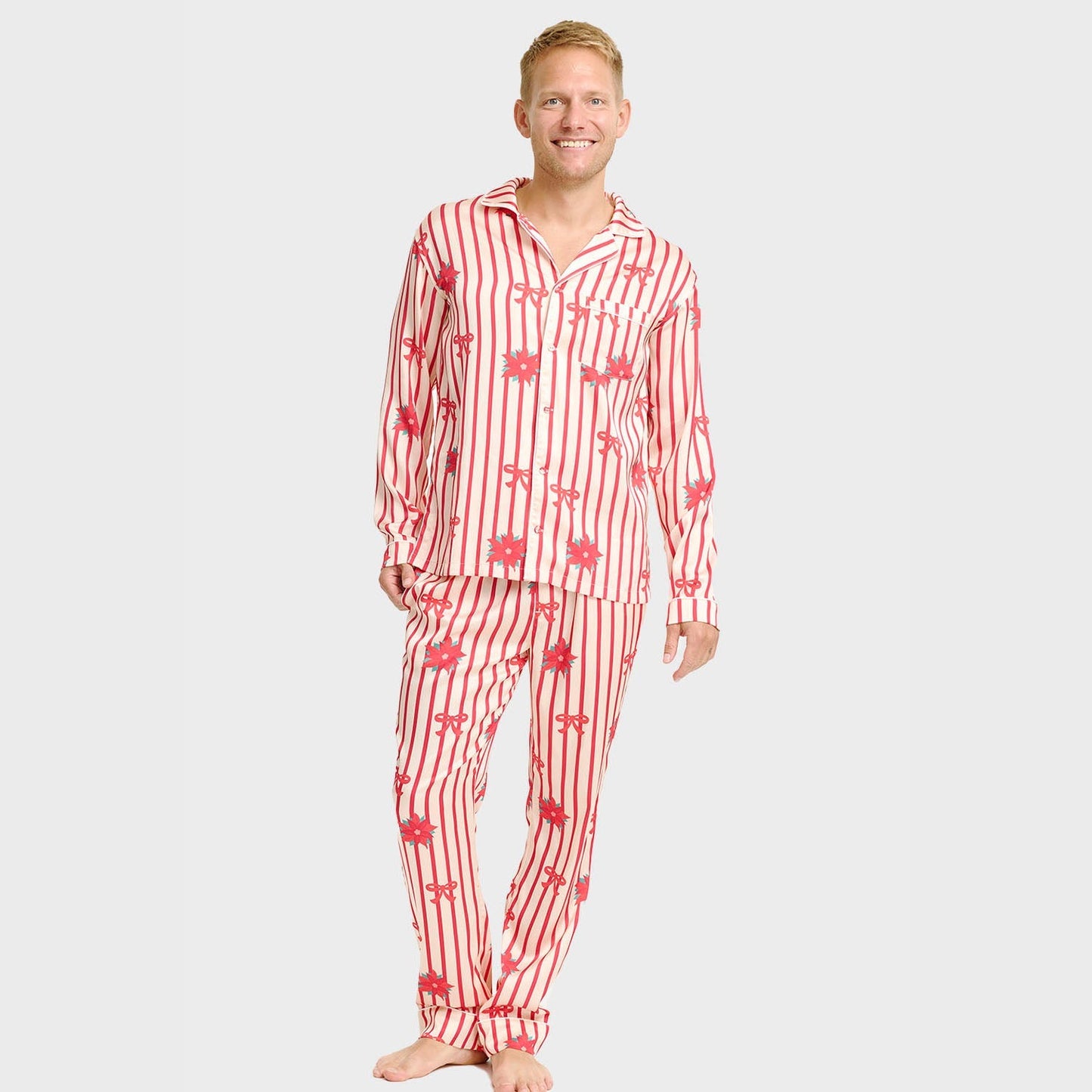 Velina Moda | Satin Pajamas Men