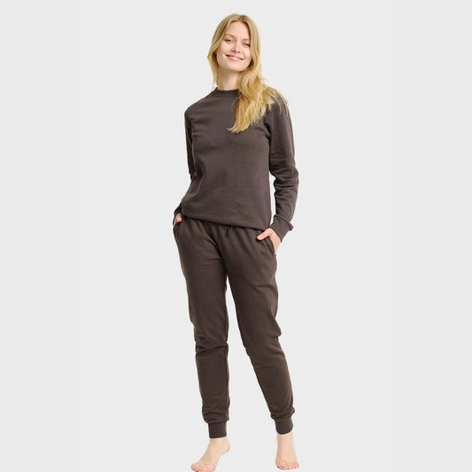 Velina Moda | Brown Sweatset Women