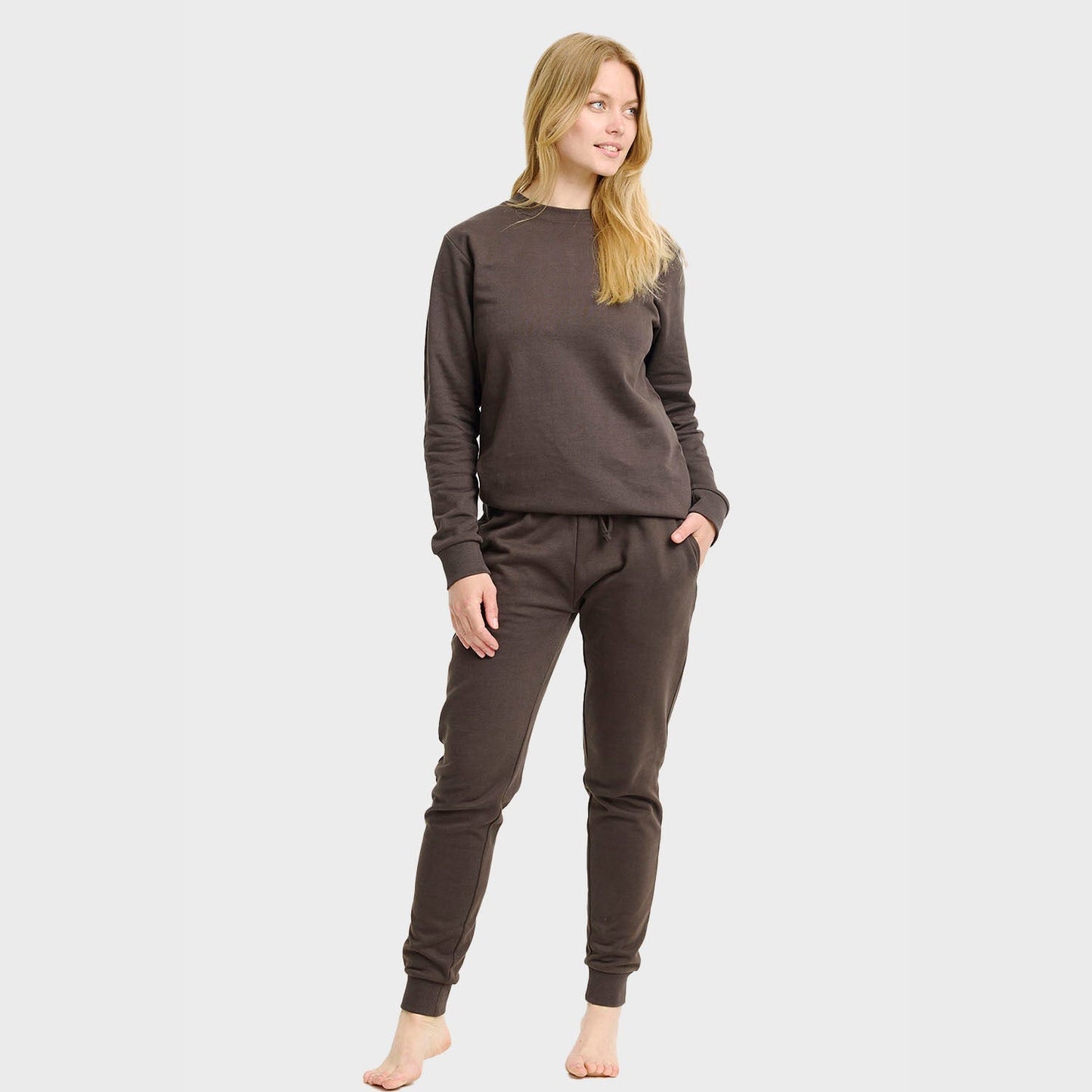 Velina Moda | Brown Sweatset Women