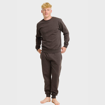 Velina Moda | Brown Sweatset Men