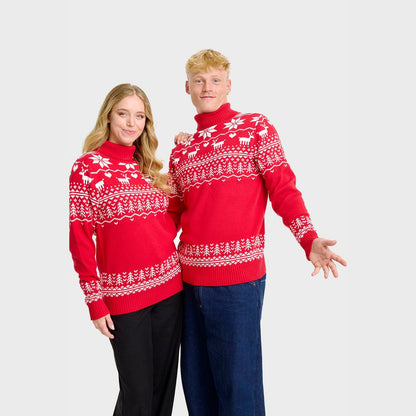 Velina Moda | The Greenland Christmas turtleneck sweater Men's