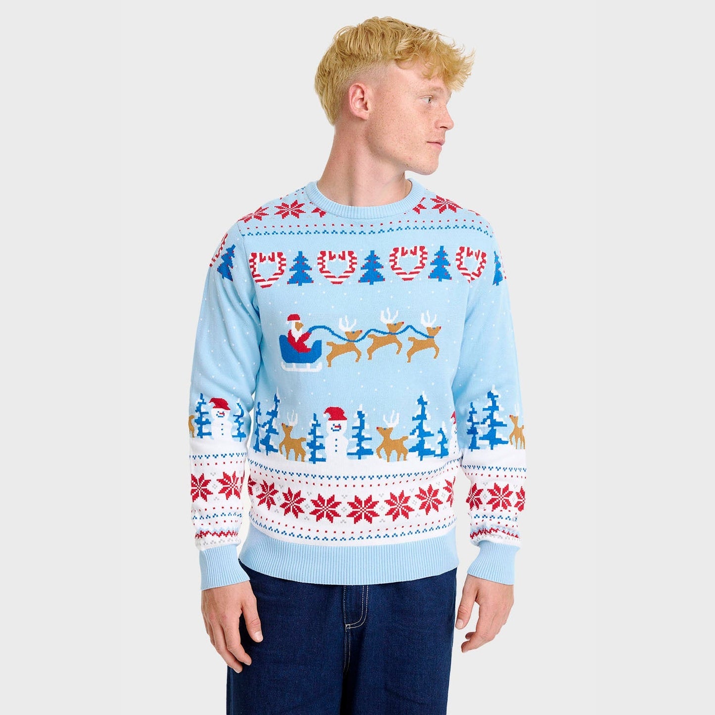 Velina Moda | Christmas Wonderland Christmas Sweater Men