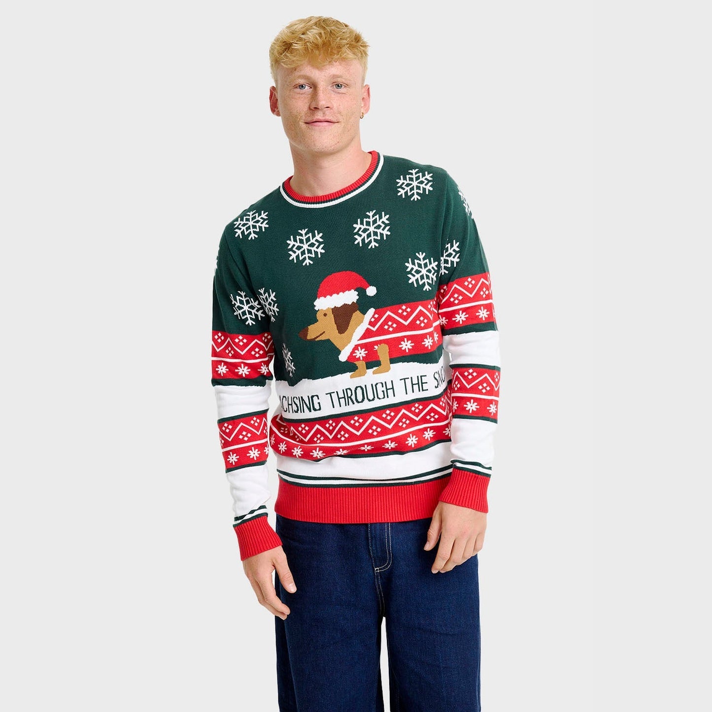 Velina Moda | Dashing Around Christmas Sweater Men