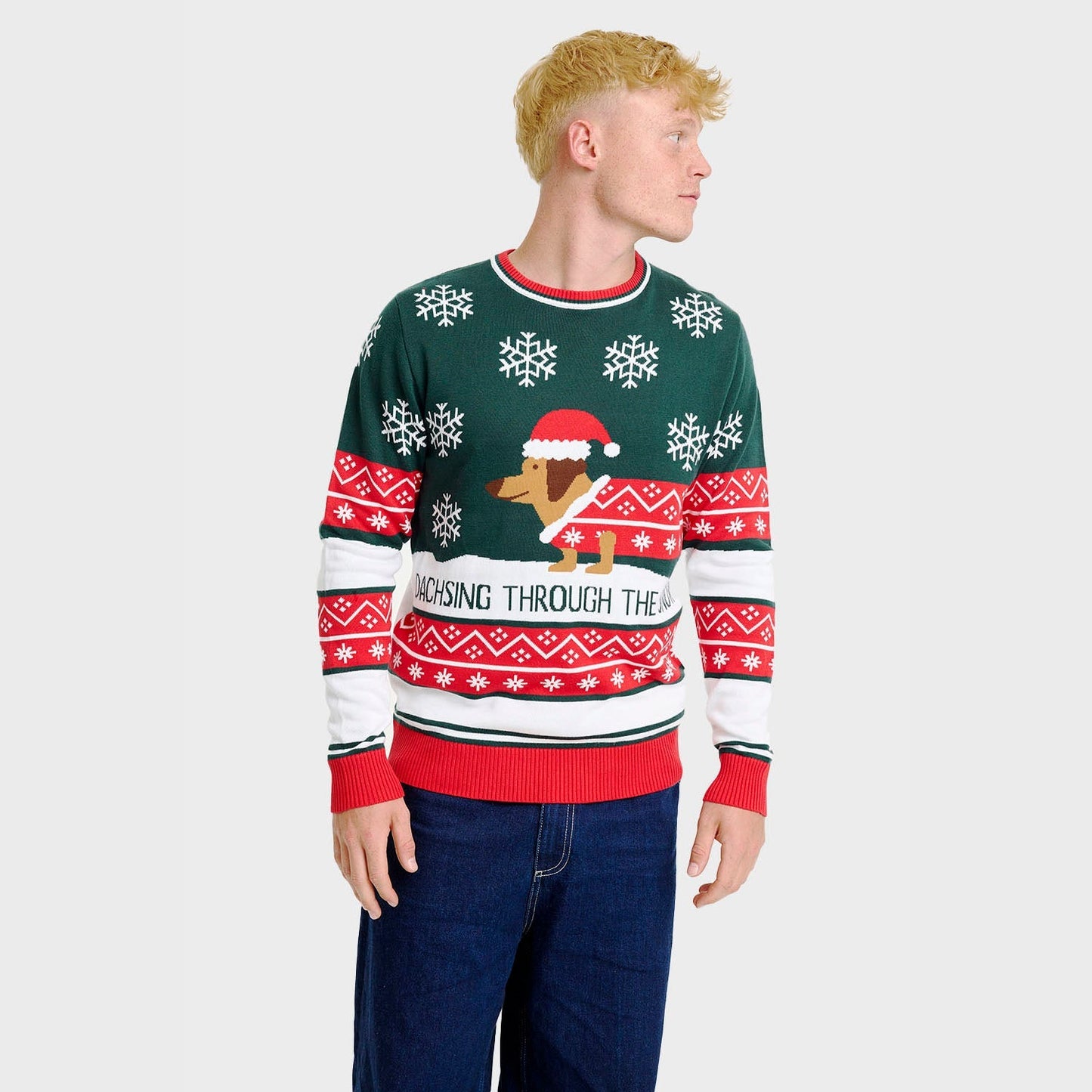 Velina Moda | Dashing Around Christmas Sweater Men