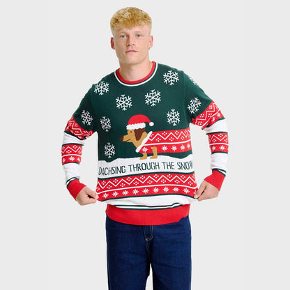 Velina Moda | Dashing Around Christmas Sweater Men