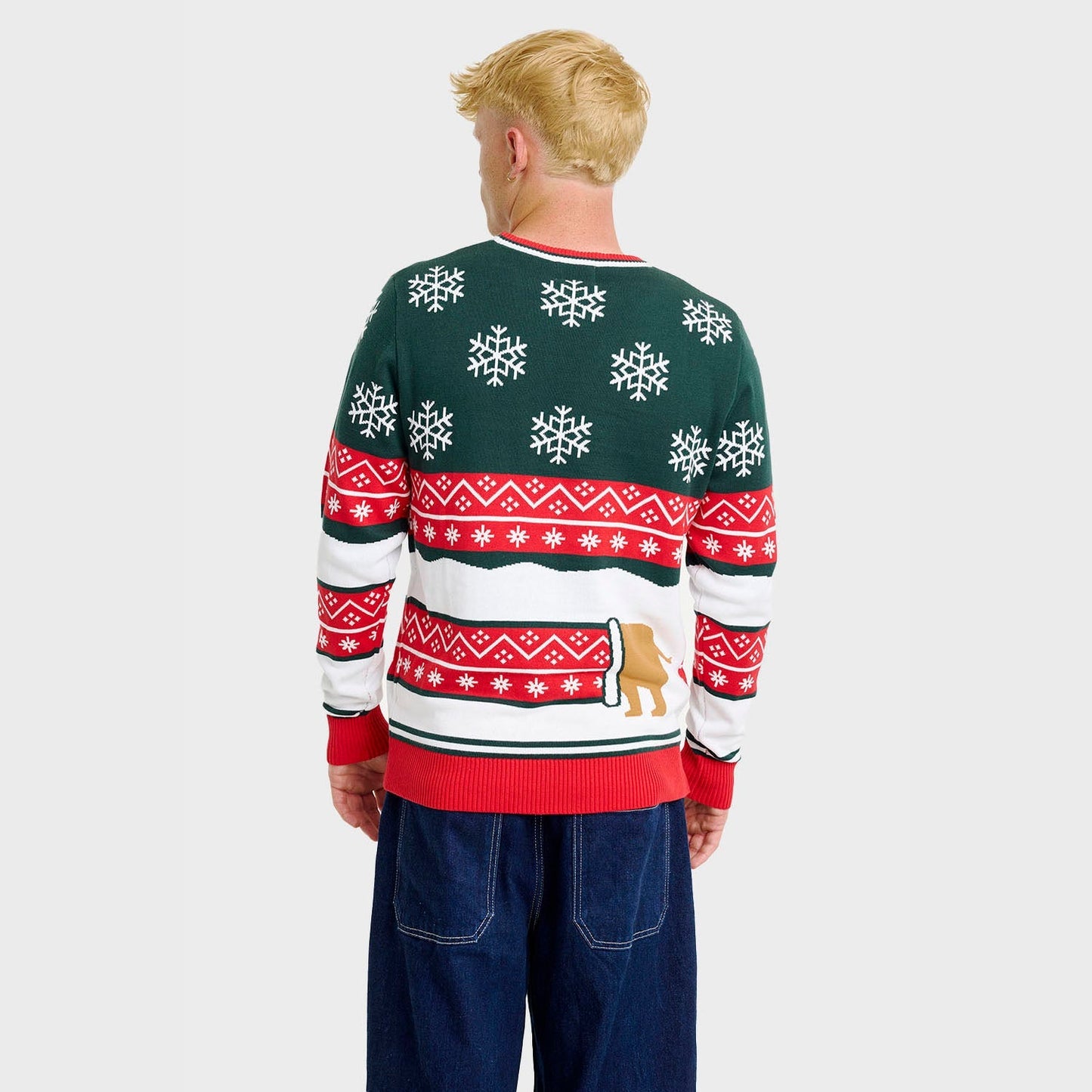 Velina Moda | Dashing Around Christmas Sweater Men