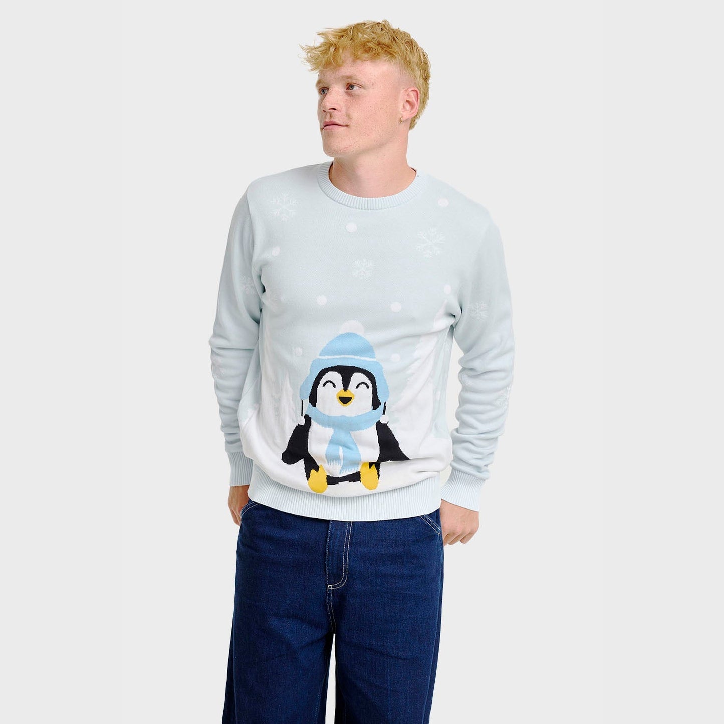 Velina Moda | The cute penguin Christmas sweater Men's