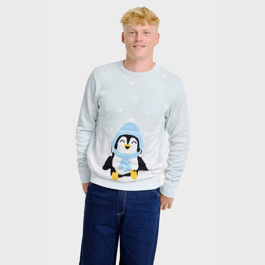 Velina Moda | The cute penguin Christmas sweater Men's
