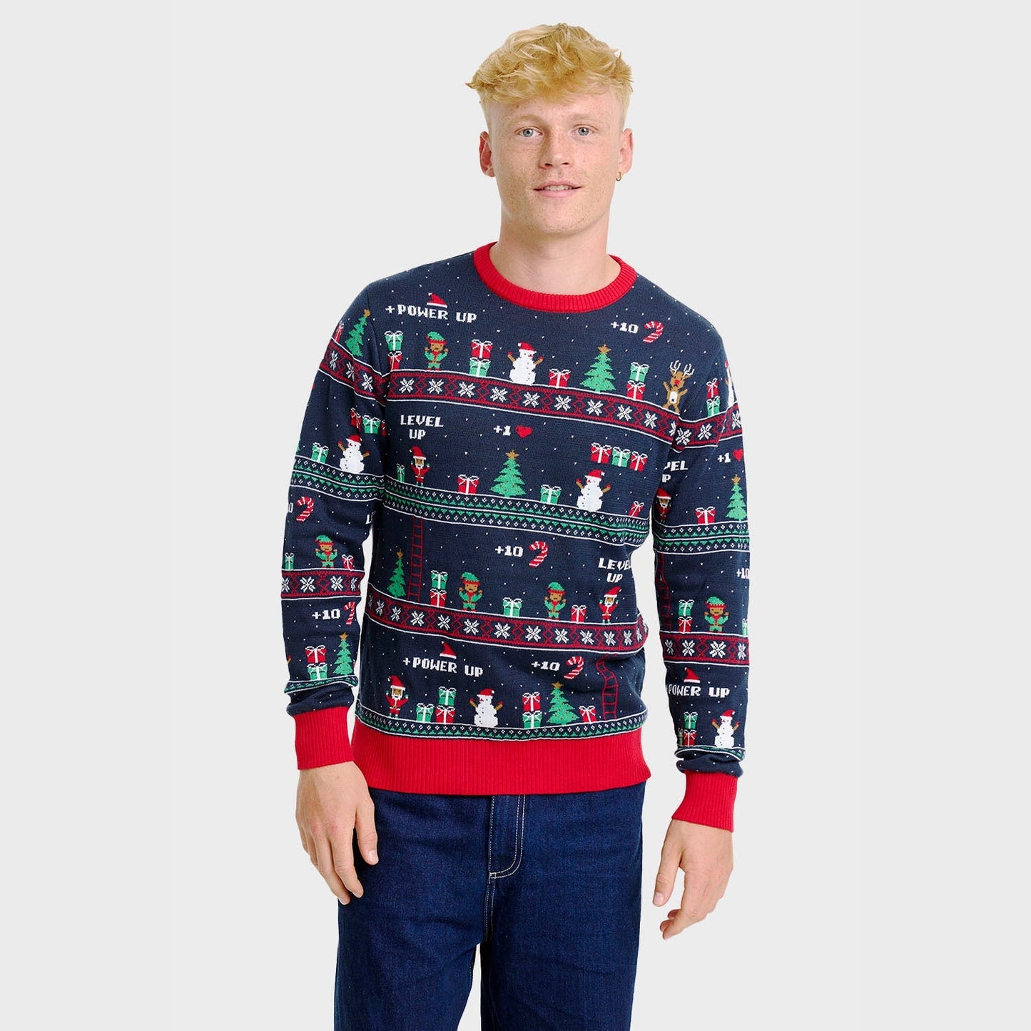 Velina Moda | Vintage Gaming Christmas Sweater Men