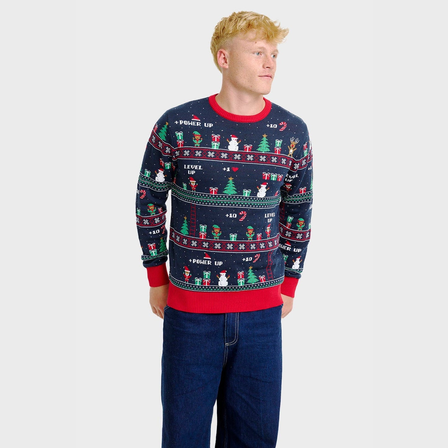Velina Moda | Vintage Gaming Christmas Sweater Men