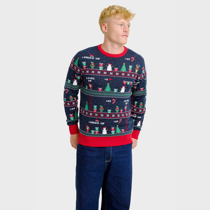 Velina Moda | Vintage Gaming Christmas Sweater Men