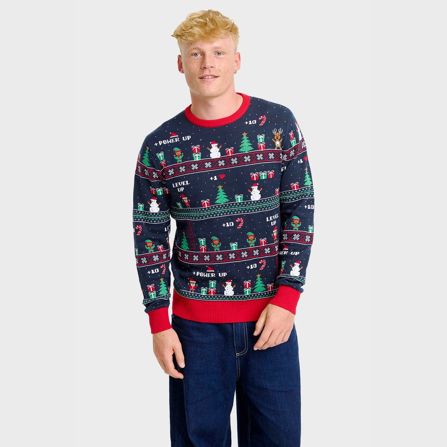 Velina Moda | Vintage Gaming Christmas Sweater Men