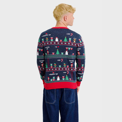 Velina Moda | Vintage Gaming Christmas Sweater Men