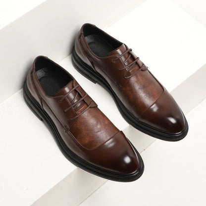Alfonso | Zapatos de vestir para hombre, estilo británico y punta afilada