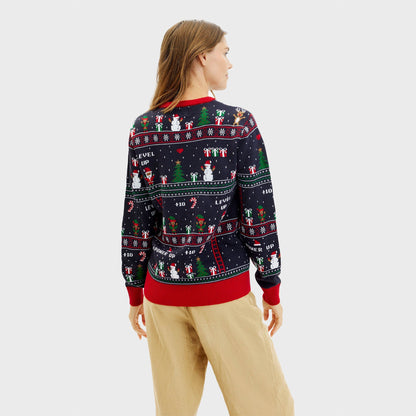 Velina Moda | Vintage Gamer Christmas Sweater Women's