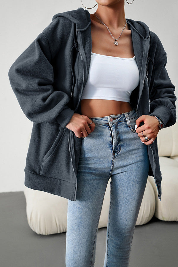 Velina Moda | Casual Sweater Cardigan with Hood