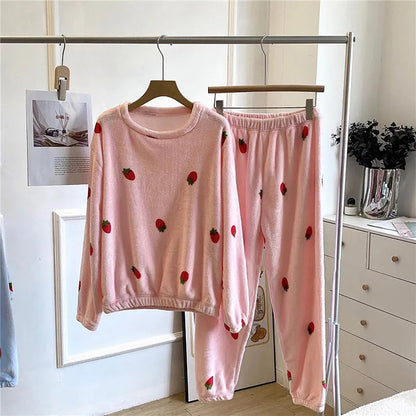 Velina Moda | Fleece Comfort Pajama - Sweet, Warm and Comfortable in 7 Trendy Variants