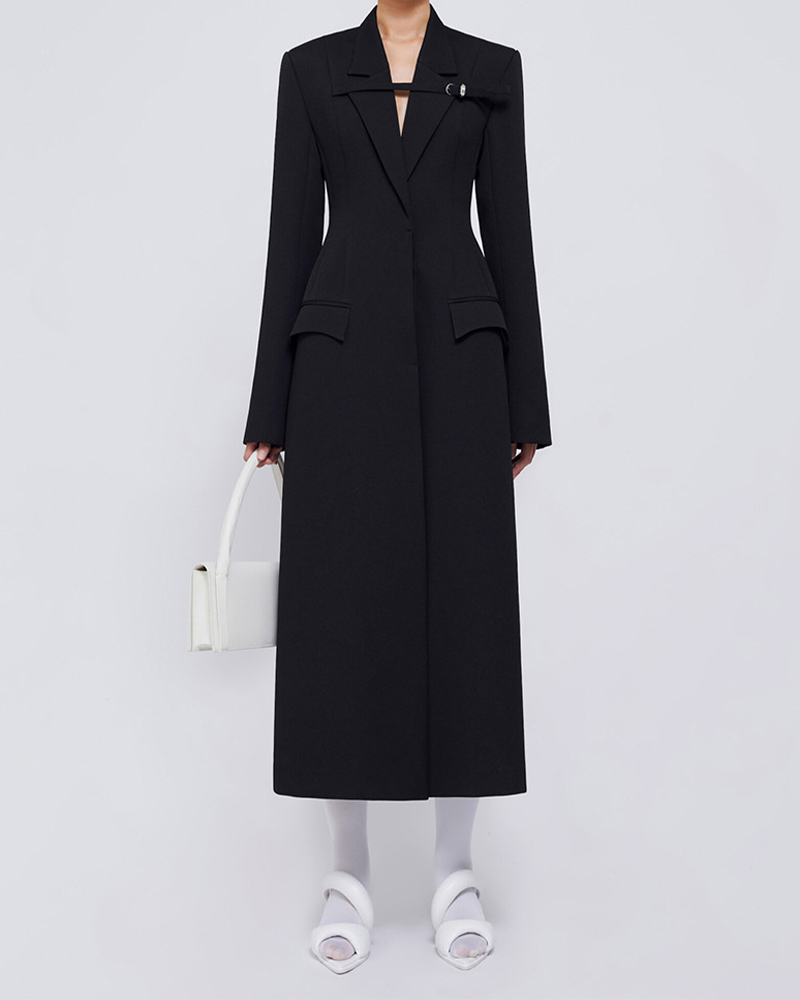 Velina Moda | Commuter Long Suit Jacket