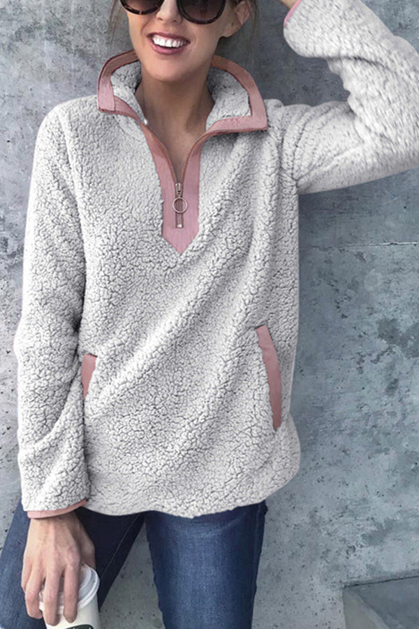 Velina Moda | Bag High Collar Long-Sleeved Women'S Outer Jacket