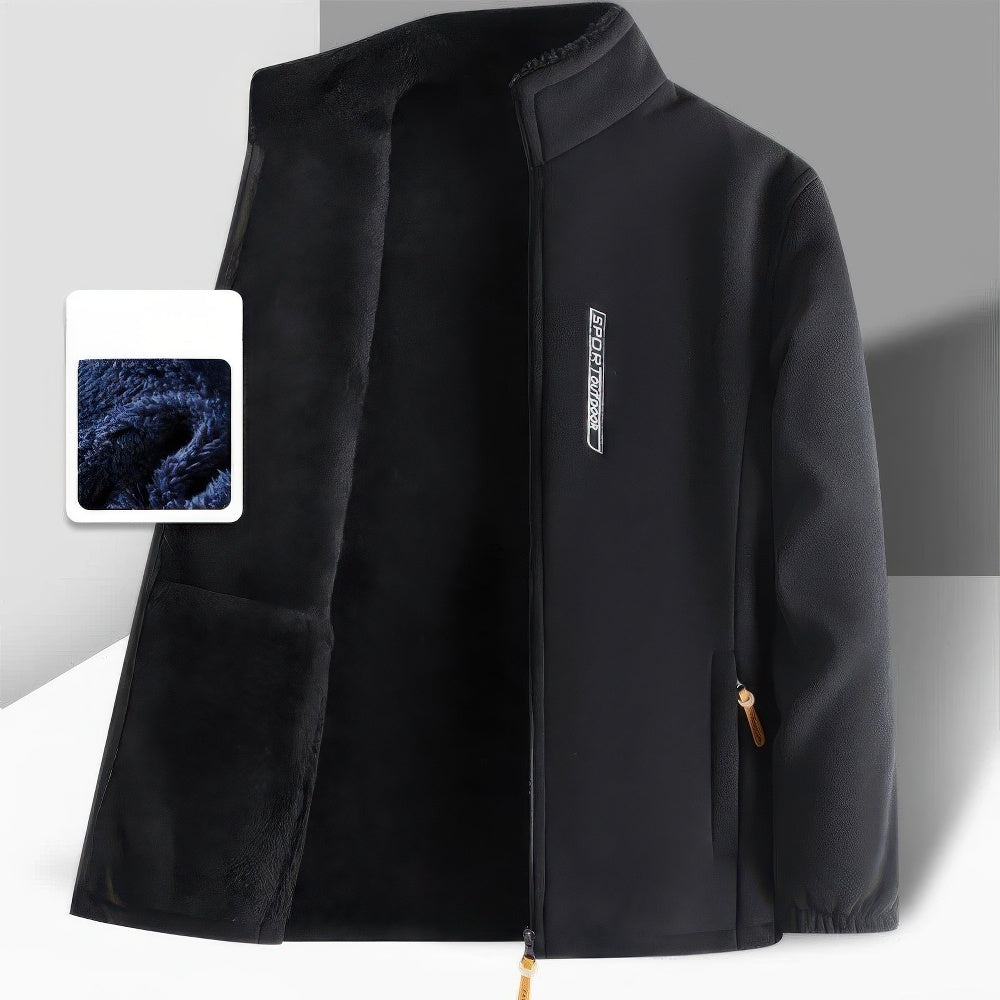 Velina Moda | Fleece-lined winter jacket - Comfortable and stylish
