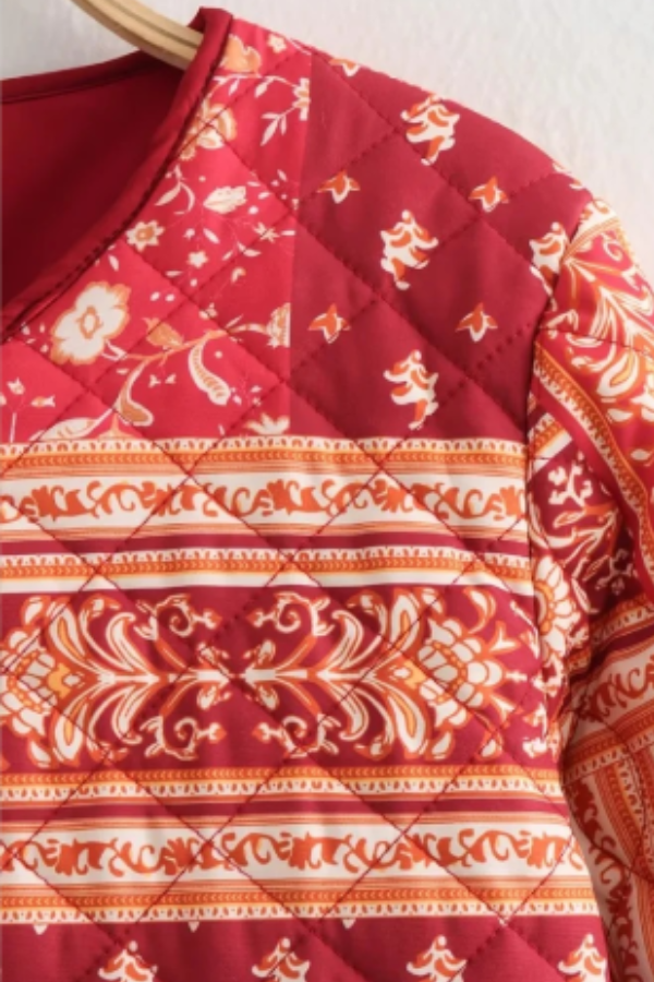 Velina Moda | Printed Cotton Jacket