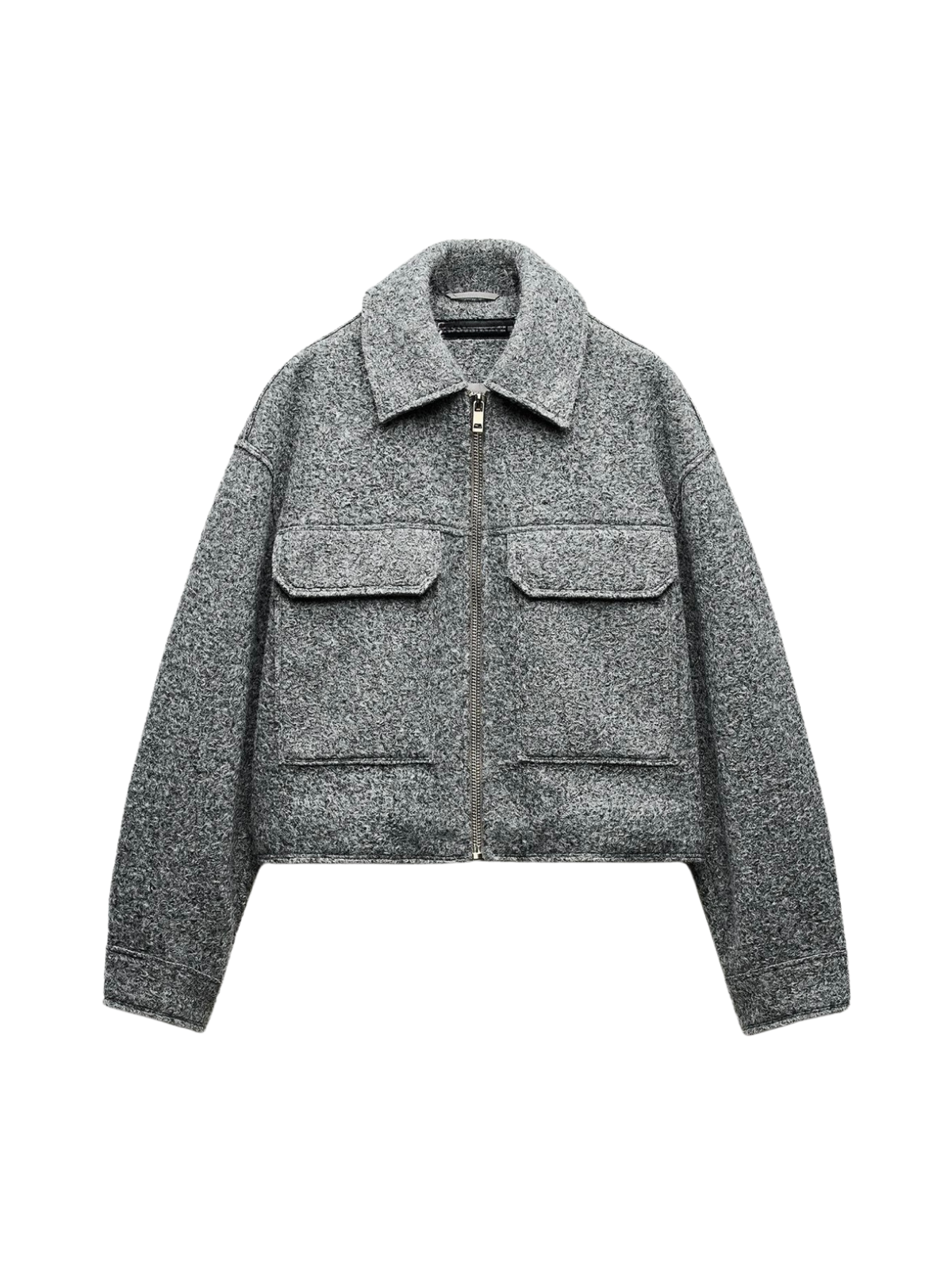 Velina Moda | Style Bouclé Gray Jacket