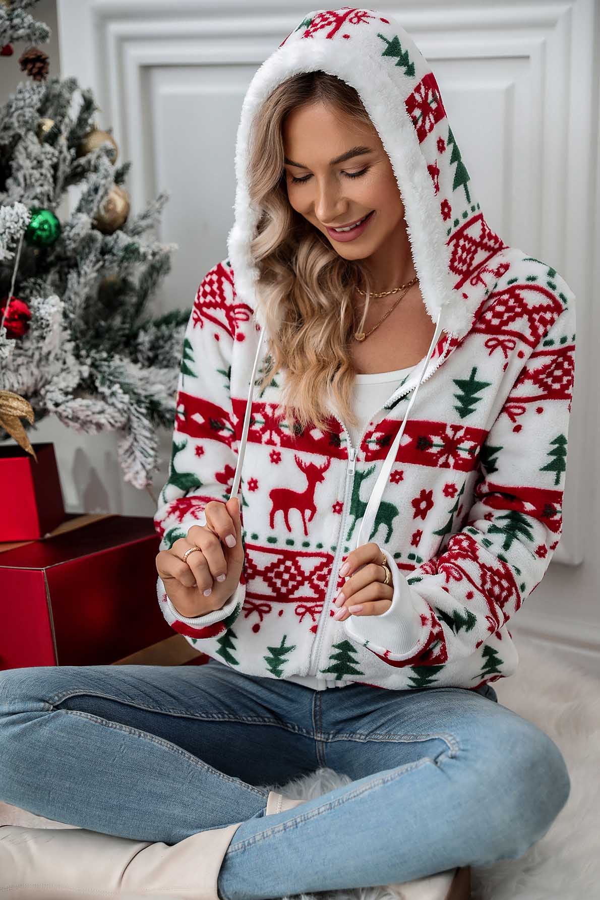 Velina Moda | Festive Christmas Cardigan
