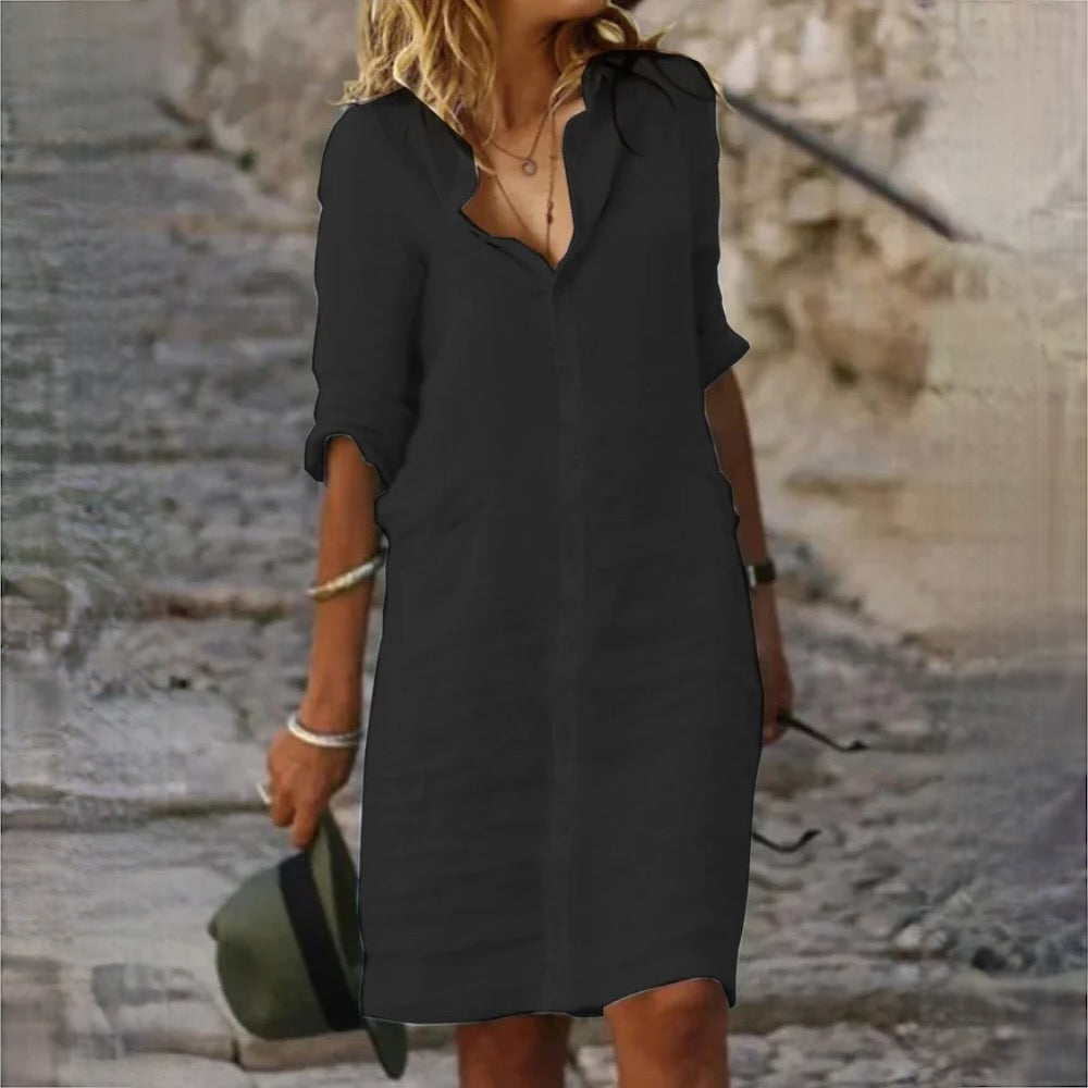 Relaxed dress - Elegant casual dress for women
