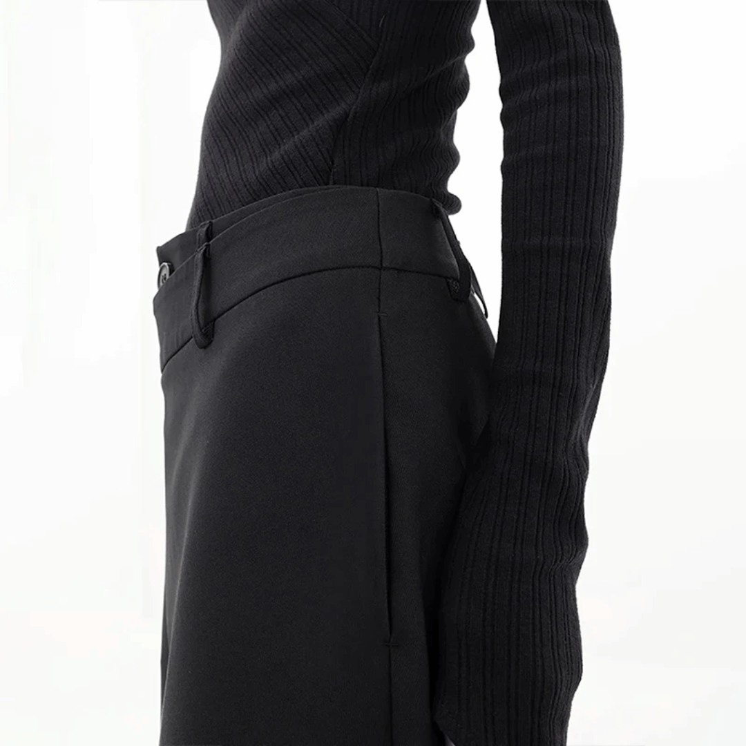 Velina Moda | Wide-Leg Pants - Asymmetrical & Luxurious Wide-Leg by Isabella Vionnet