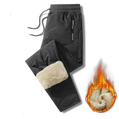 Velina Moda | Jogging pants - Plush thick fleece lined with drawstring