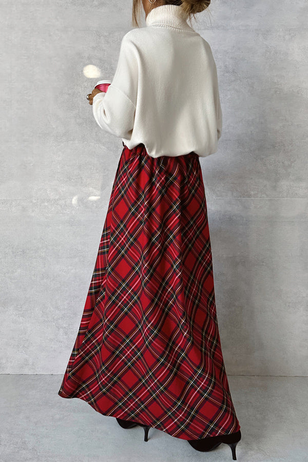 Velina Moda | Christmas Skirt with Belt