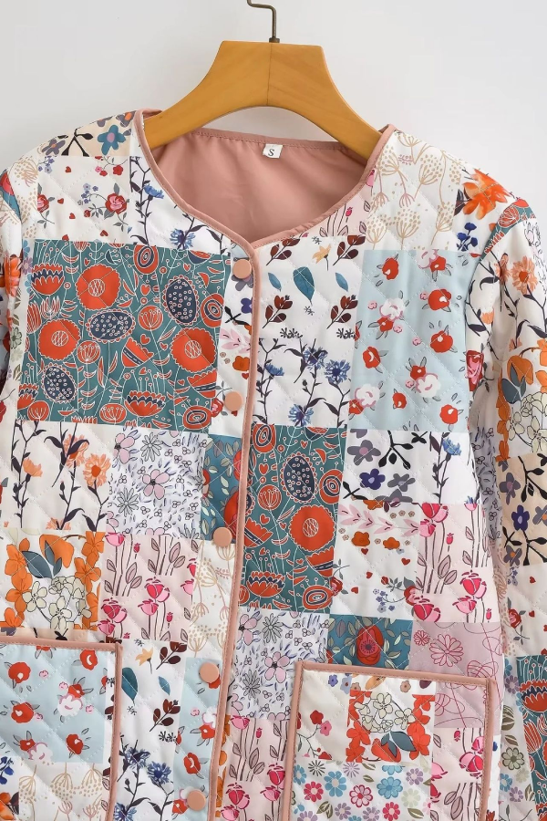 Velina Moda | Printed Cotton Jacket