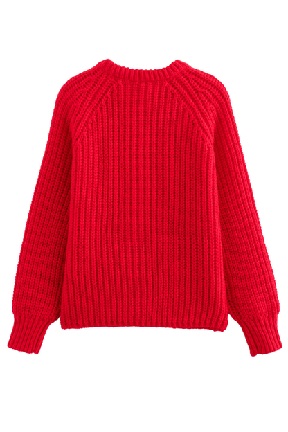 Velina Moda | Color Cardigan Long Sleeve Knit Sweater Jacket