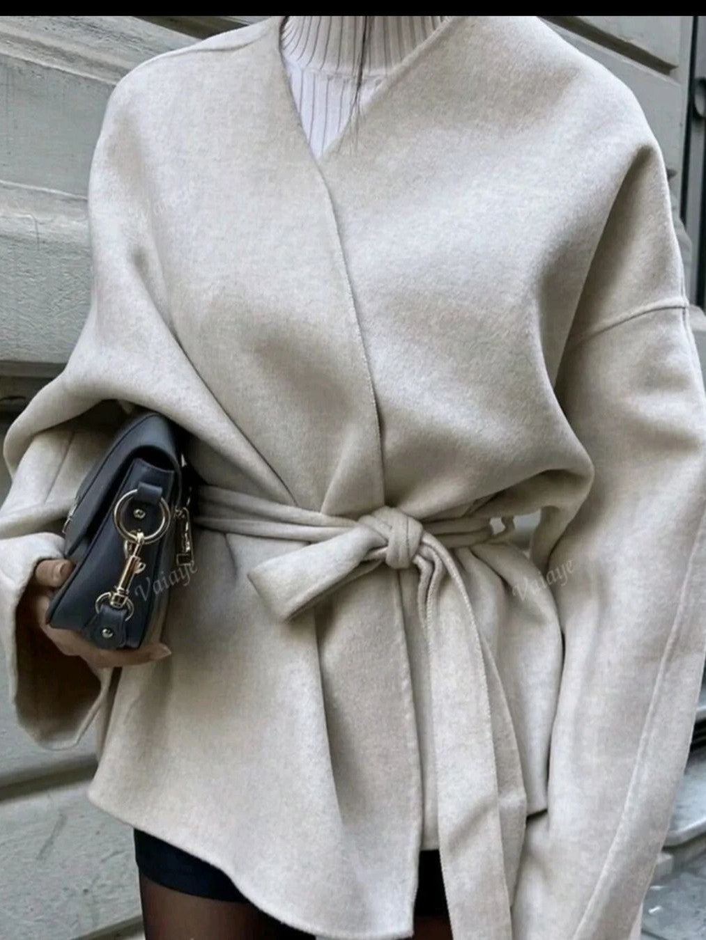 Velina Moda | Laced Jacket with Belt
