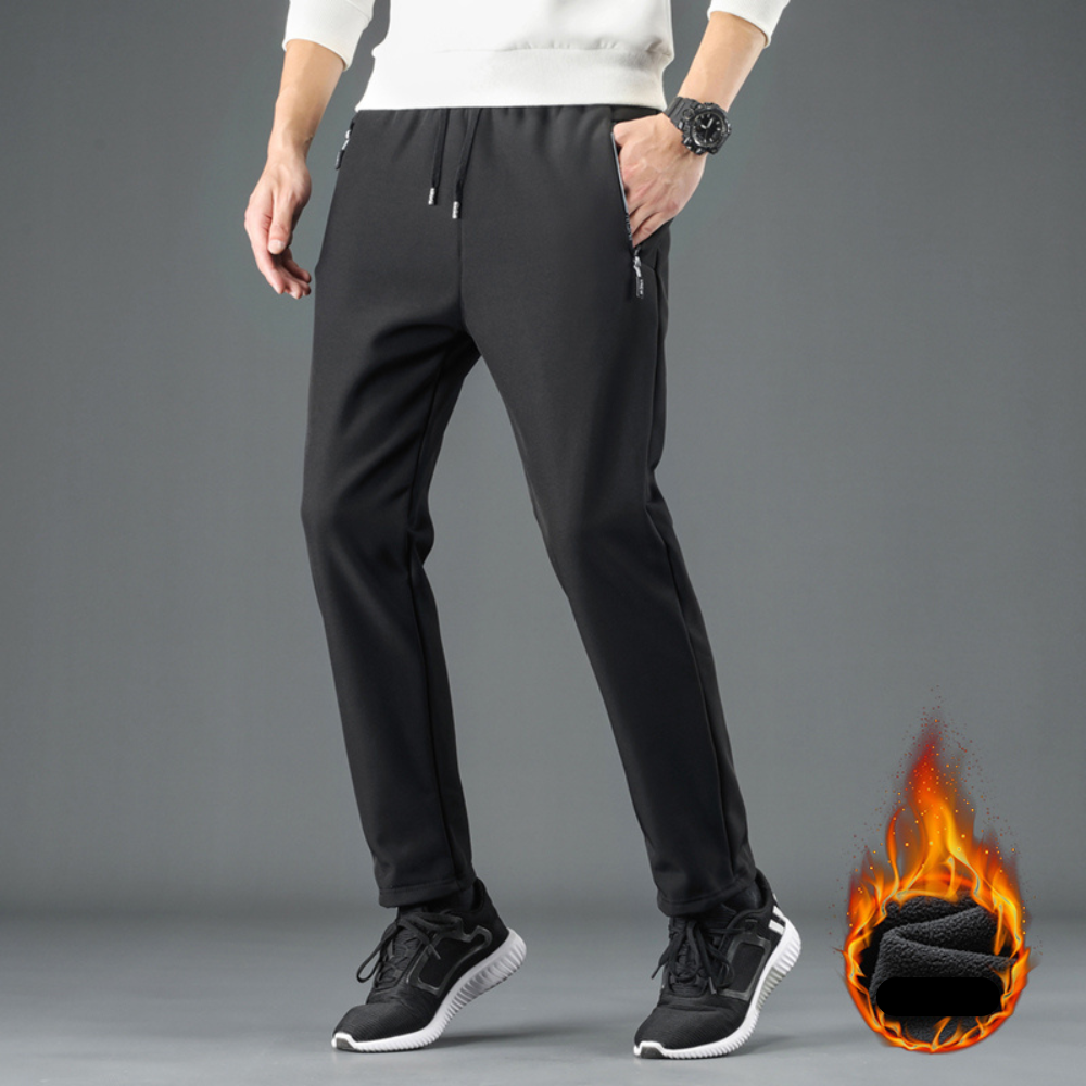 Velina Moda | Thick fleece-lined pants for men - Warm and comfortable