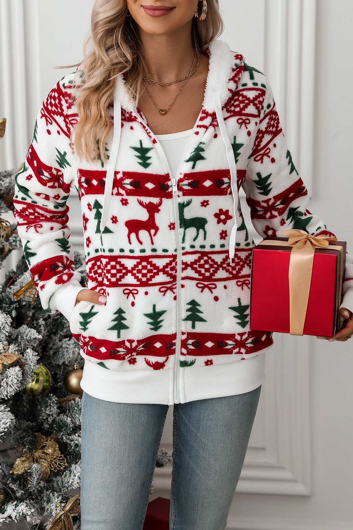 Velina Moda | Festive Christmas Cardigan