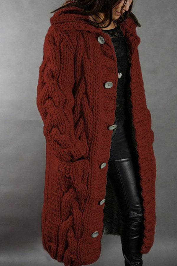 Velina Moda | Cardigan Plus Size Sweater Jacket