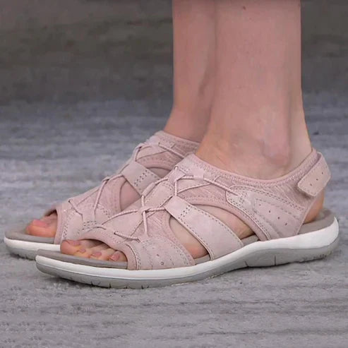 Velina Moda | Supportive and soft, adjustable orthopedic sandals for women